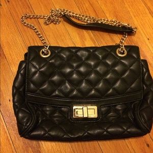 Michael Kors Black Quilted Purse